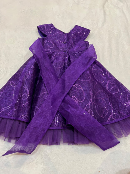 3T Joan michelle purple dress, Kids 3T