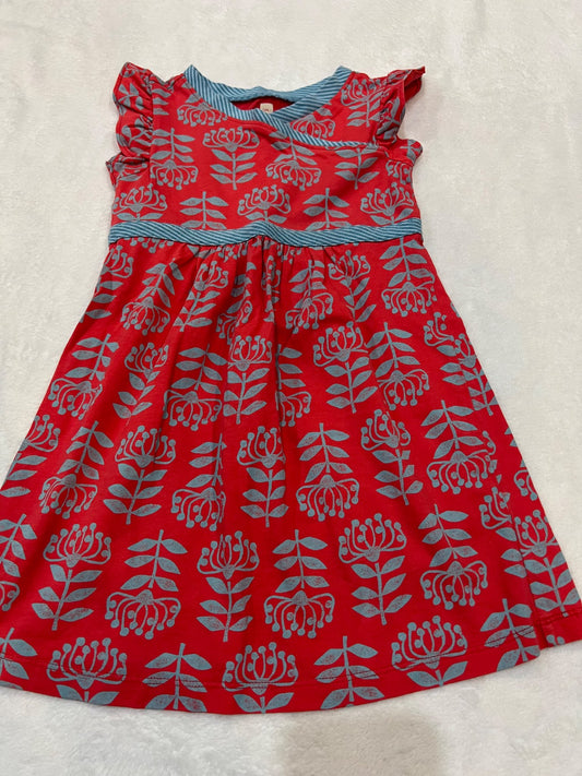3T Tea brand dress red and blue, Kids 3T