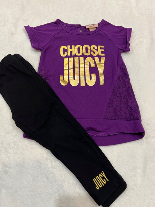 3T juicy couture outfit - purple, Kids 3T