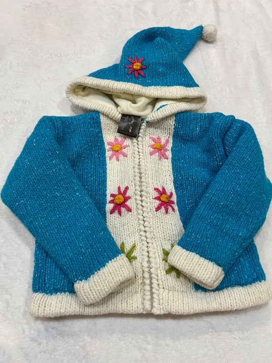 3/4 wool jacket  by urku, Kids 3T