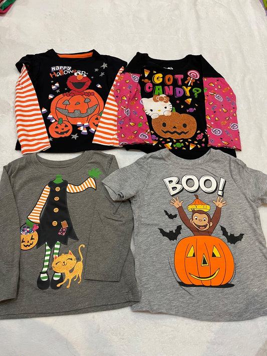 3T long sleeve Halloween shirts (1 free), Kids 3T