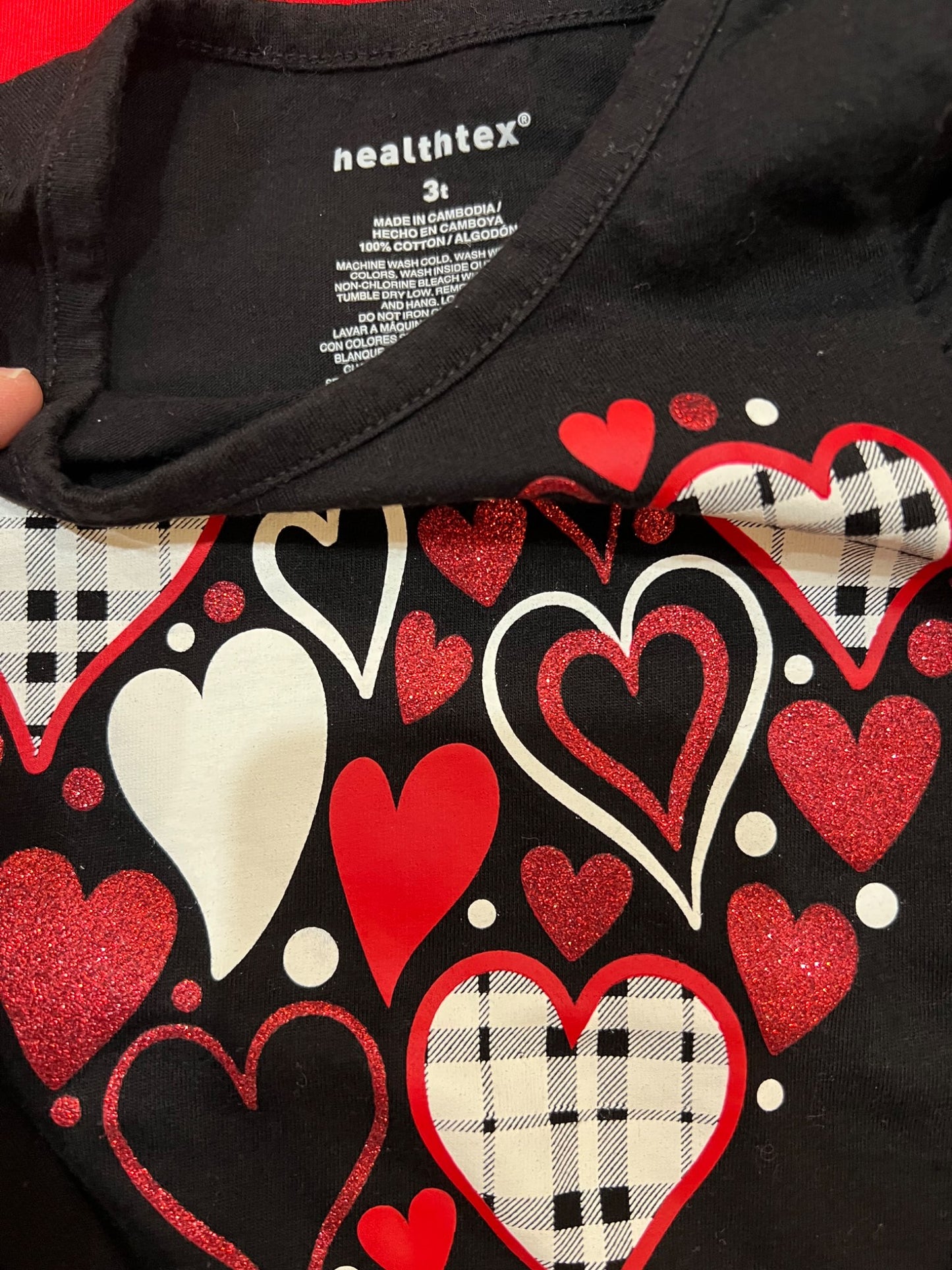 3T valentine day shirts bundle, Kids 3T