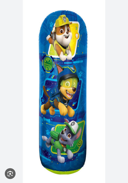Paw patrol inflatable bopping bag
