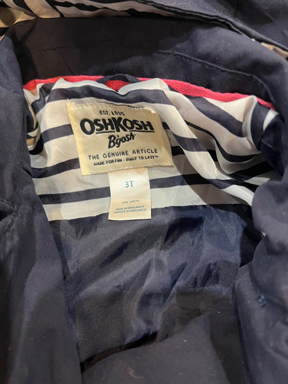 3T osh kosh casual coat- navy, Kids 3T
