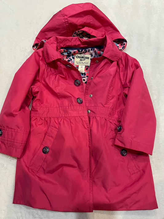 *3T osh kosh fleece lined jacket- pink  , Kids 3T