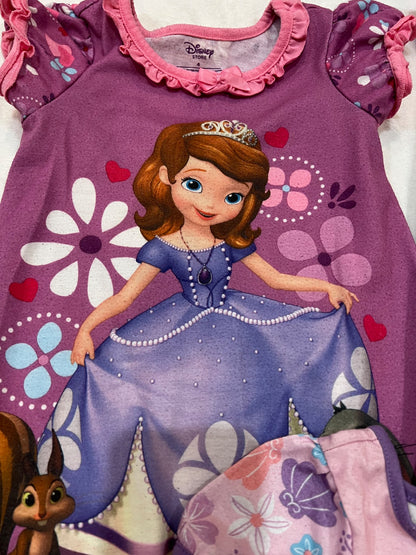 4T Disney pajayma dresses(2) + (1 free), Kids 4/4T