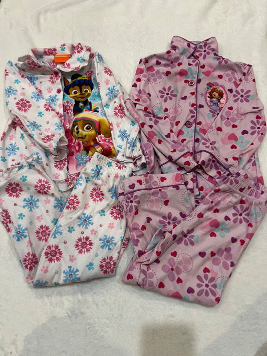 4T Disney Sophia and paw patrol pajaymas (price for both), Kids 4/4T