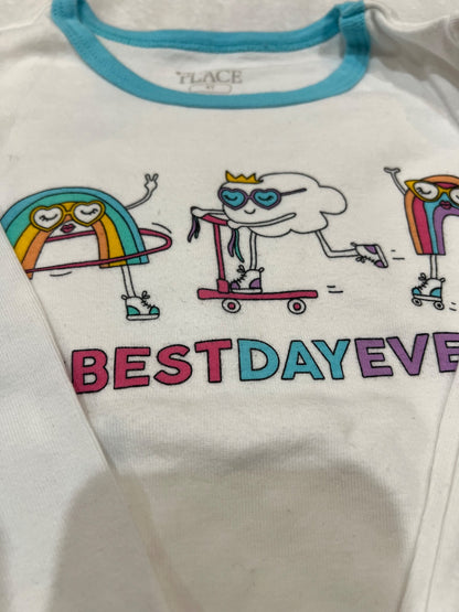 4T matching pj sets - rainbows - EUC, Kids 4/4T