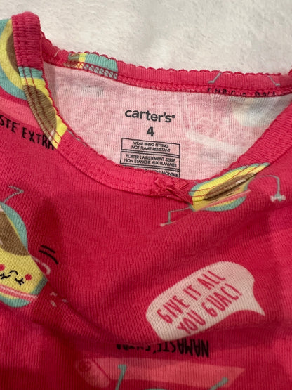 4T carters matching pajayma sets- EuC, Kids 4/4T