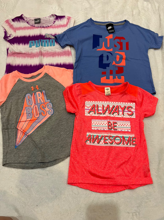 4T activewear tops- puma, nike, under armour, carters, Kids 4/4T