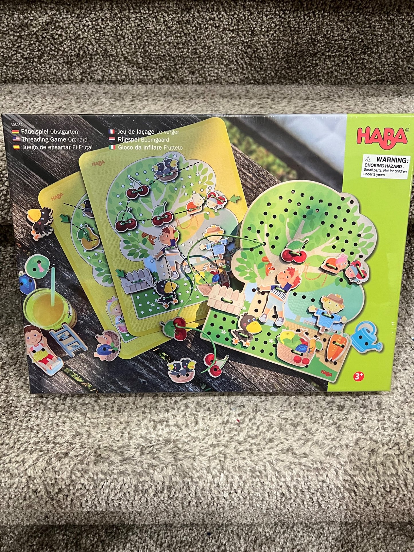NEW threading toy game set