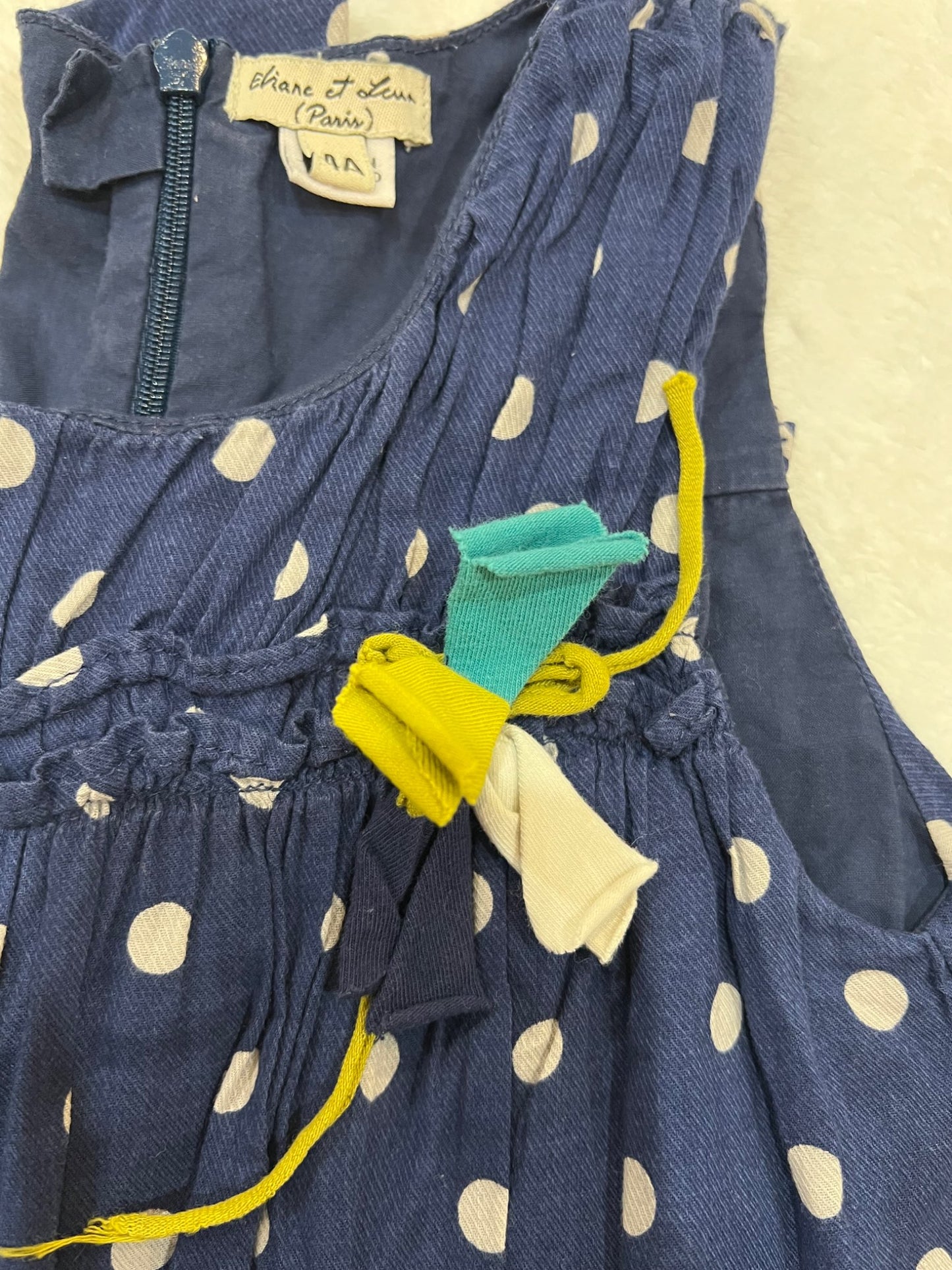 4T Elaine et lena Paris designer dress , Kids 4/4T