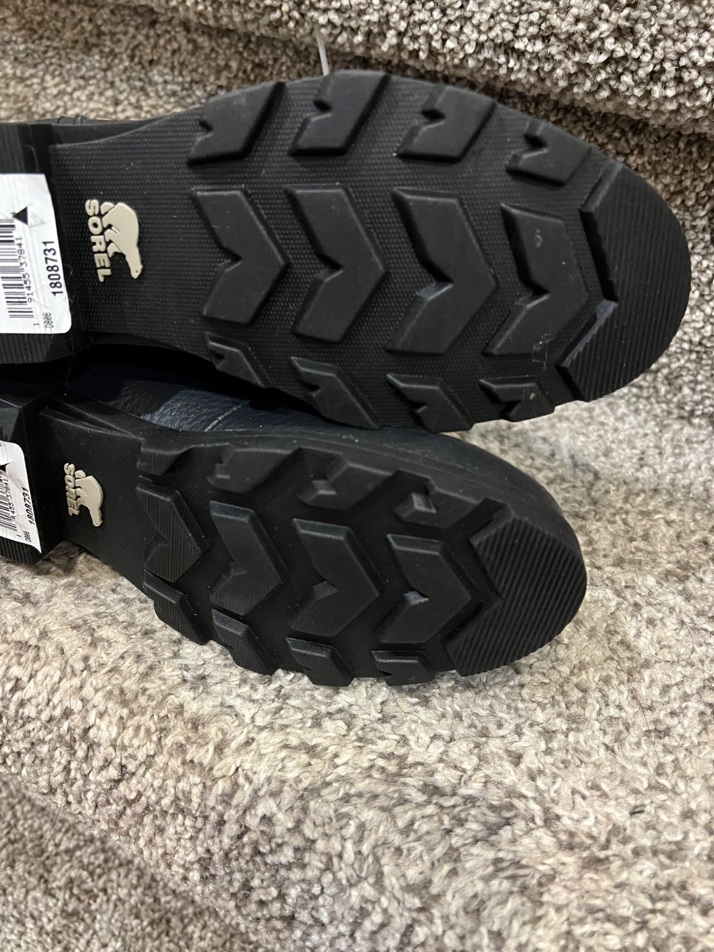 SOREL waterproof leather boots size 1Y- NEW, Shoes 1 (Kids:4-8yr)