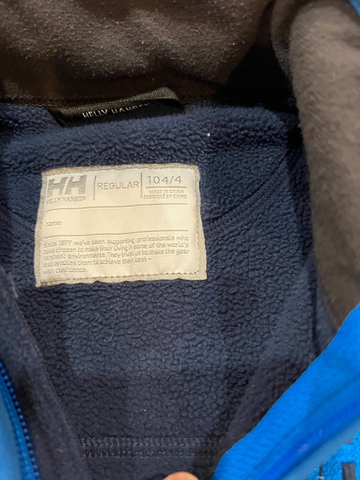 4T Helly Hansen fleece jacket , Kids 4/4T