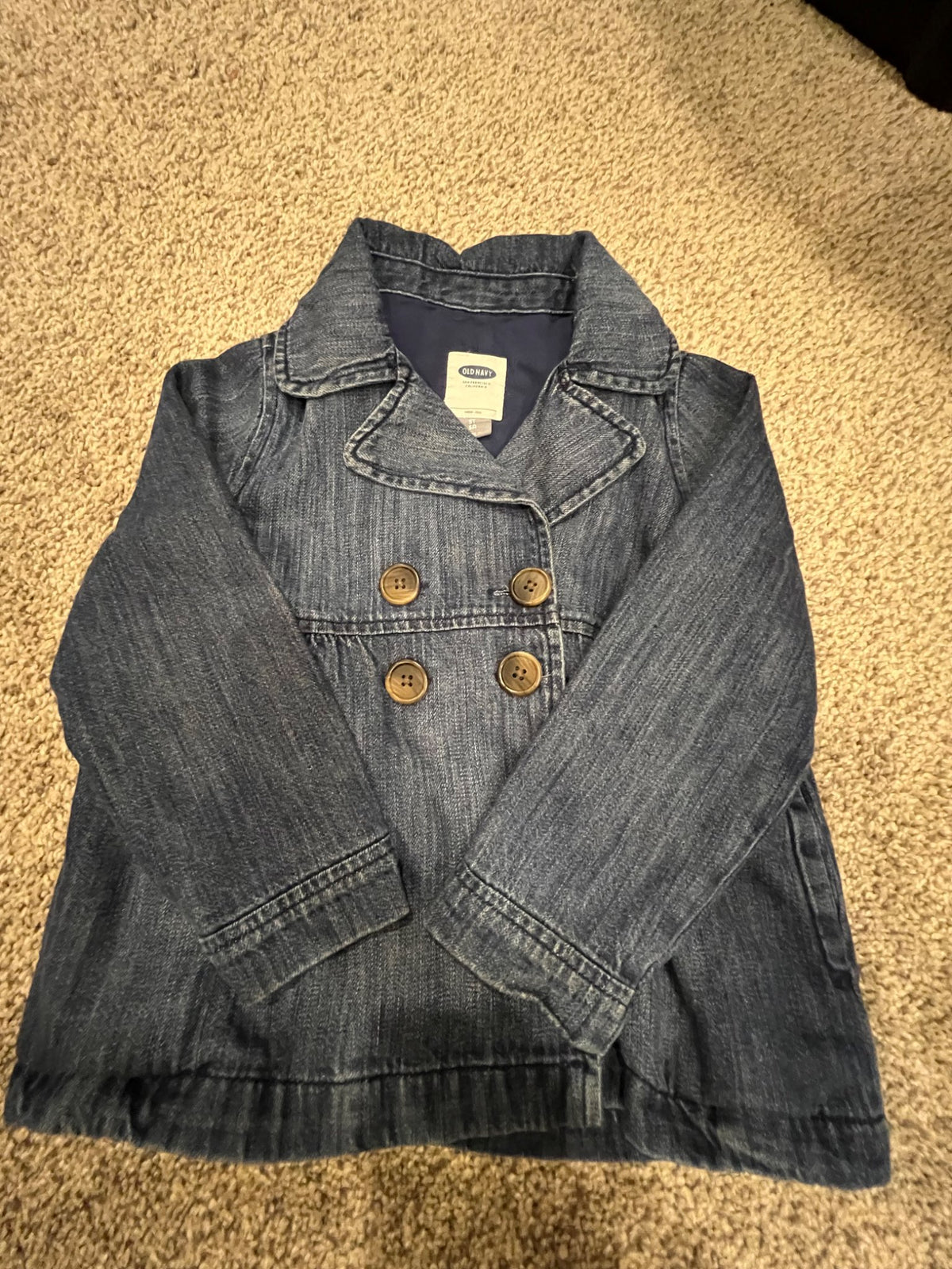 5T old navy jean denim coat , Kids 5/5T