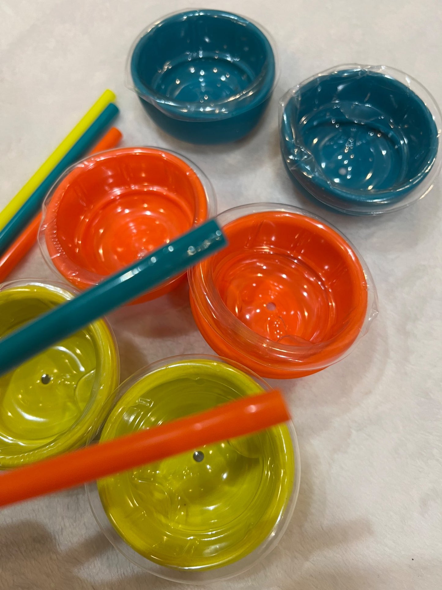 Boon silicone lids with straws (see description)