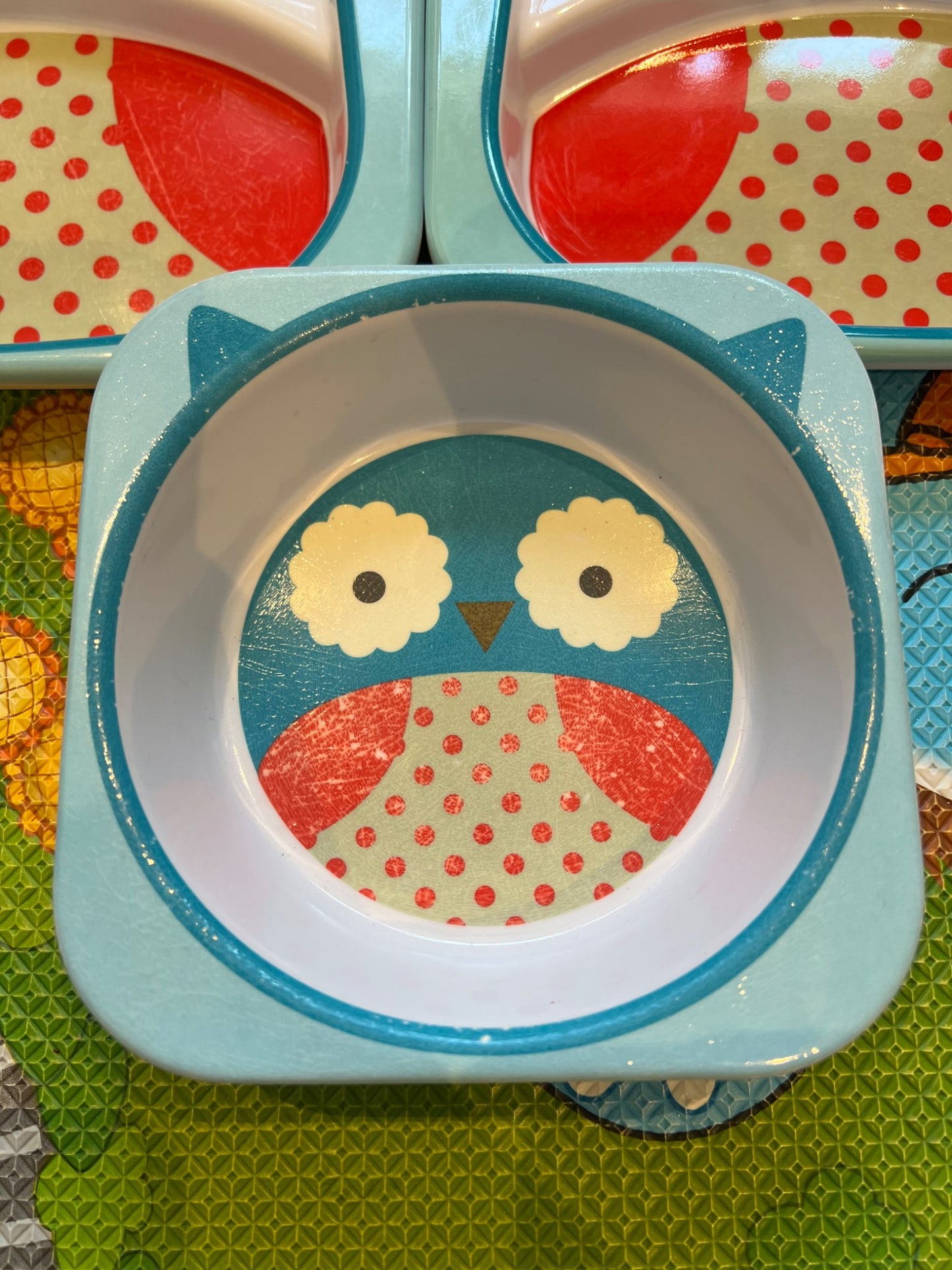 Skip hop owl plates