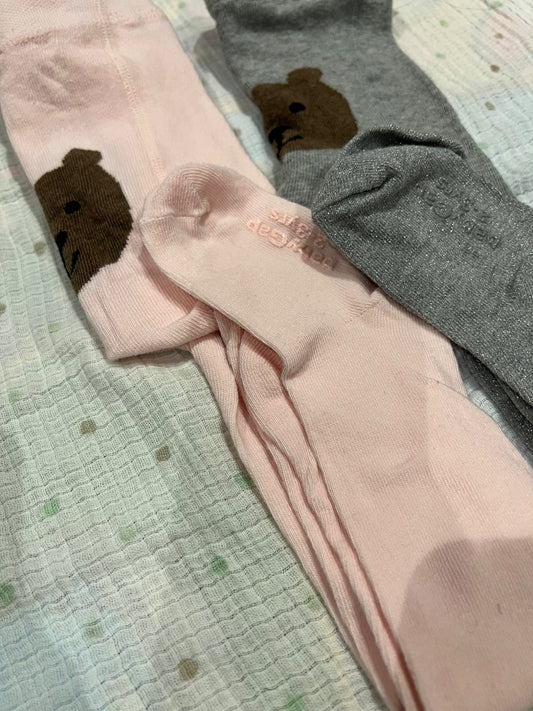 2-3T- baby gap tights- EUC