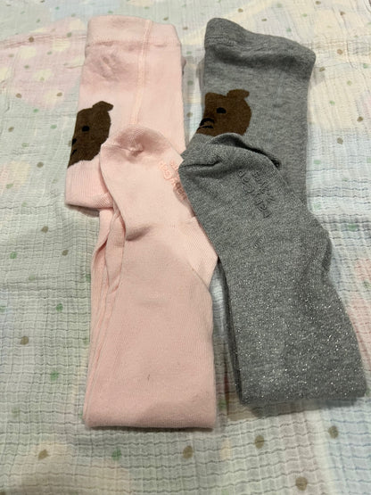 2-3T- baby gap tights- EUC