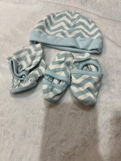 2 sets -Disney Mickey & koala brand baby set mitts/hat/shows- EUC