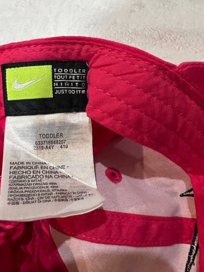 Nike toddler hat- dark pink