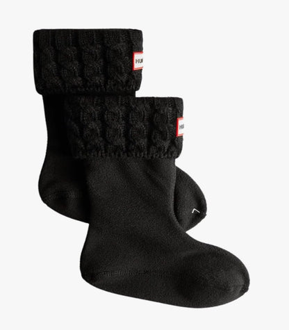 NEW hunter boot liner socks - black  large (shoe size 1-3)