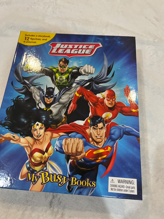 NEW justice league busy book