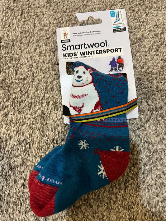 *NEW Smart wool kids winter sport socks- XS (shoe 6-8.5)