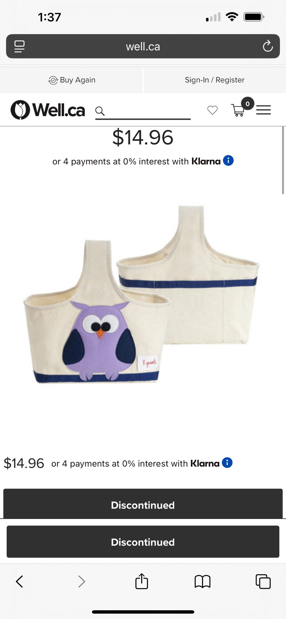 3 sprouts caddies- owl & seal