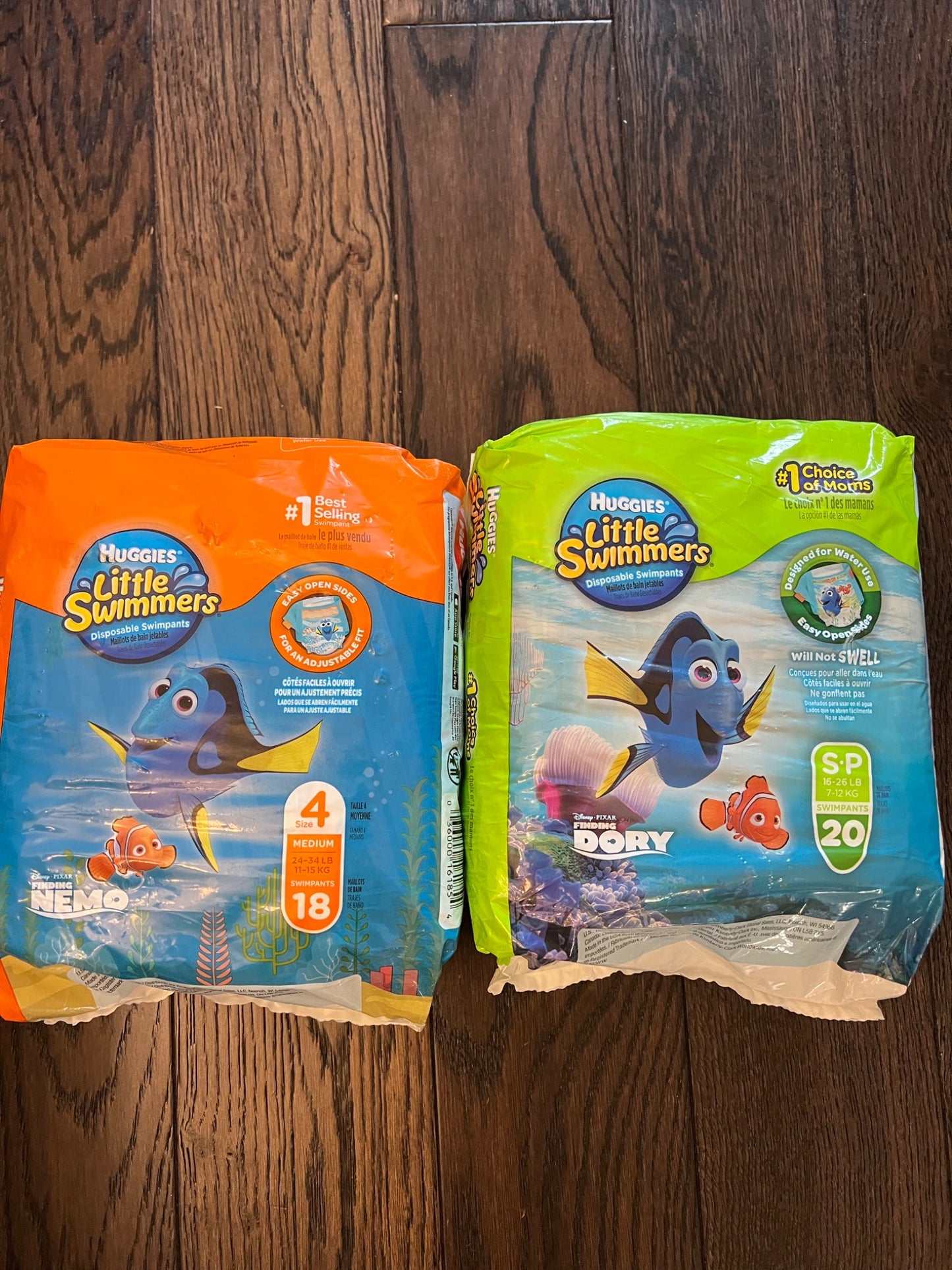 NEW little swimmers diapers- small and medium