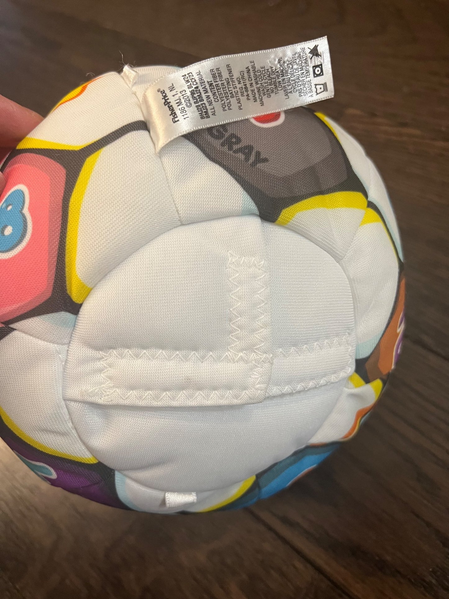 Fisher price laugh and learn soccer ball