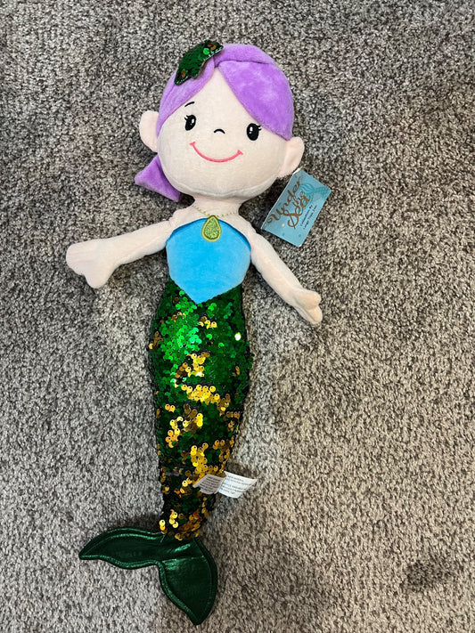Mermaid stuff animal - with tags