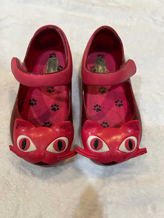 6T- mini Melissa Mary jane shoe , Shoes 6 (Walkers:12-24 mth)