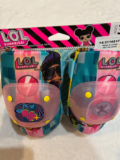 NEW- Bell Roller skate & bike elbow and knee pads - LOL doll