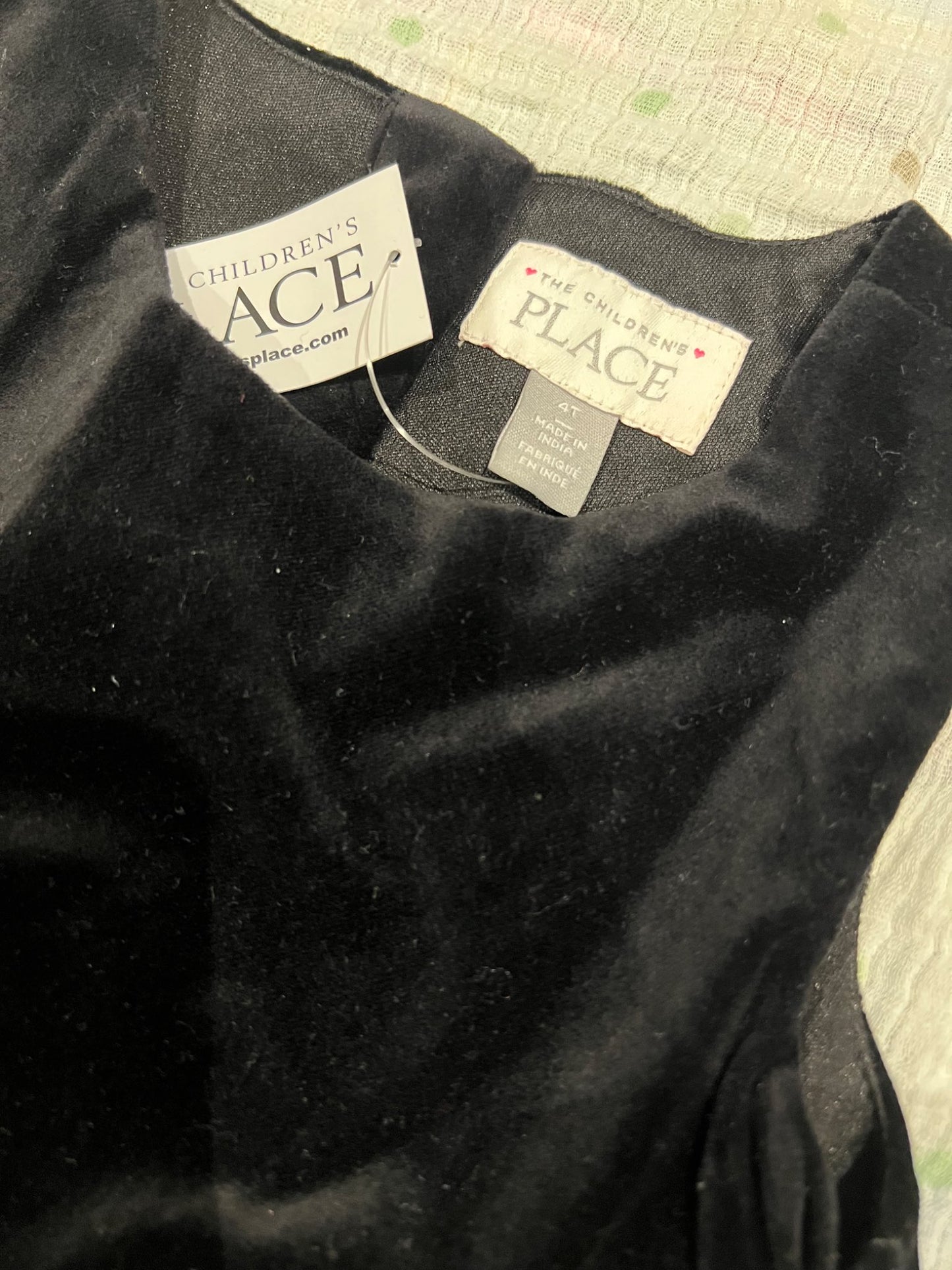 4T children place formal black/white dress- NEW, Kids 4/4T