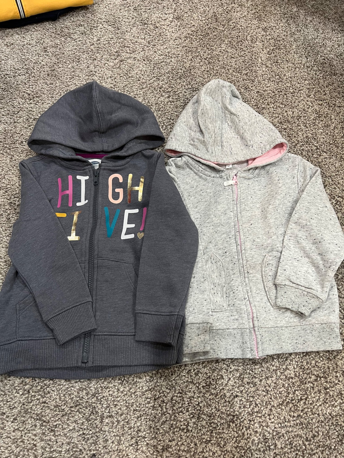 4T- 2 full zip hoodies- ON & George - EUC, Kids 4/4T
