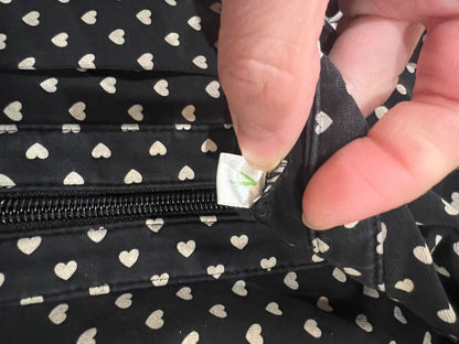 4T peekaboo beans polkadot  heart full zip  - vguc , Kids 4/4T