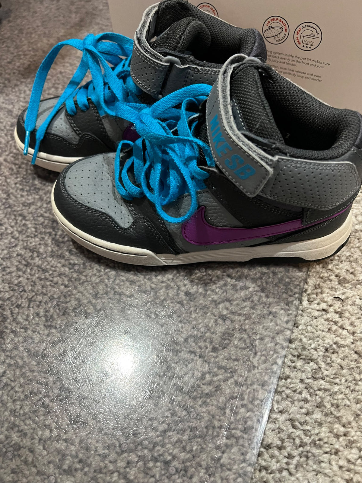 1Y- Nike SB shoes - EUC high tops , Shoes 1 (Kids:4-8yr)