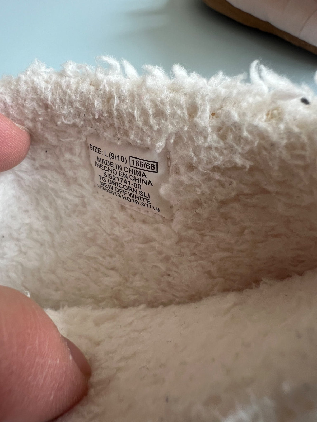 9-10T GAP unicorn slippers , Shoes 9 (Toddler:2-4yr)