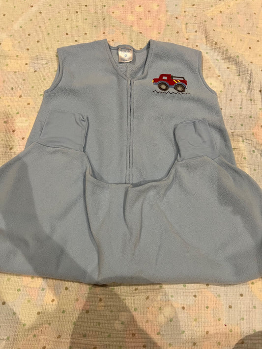 Halo sleepsack early walkers 2/3 - light blue trucks , 2T, 3T & 4T+