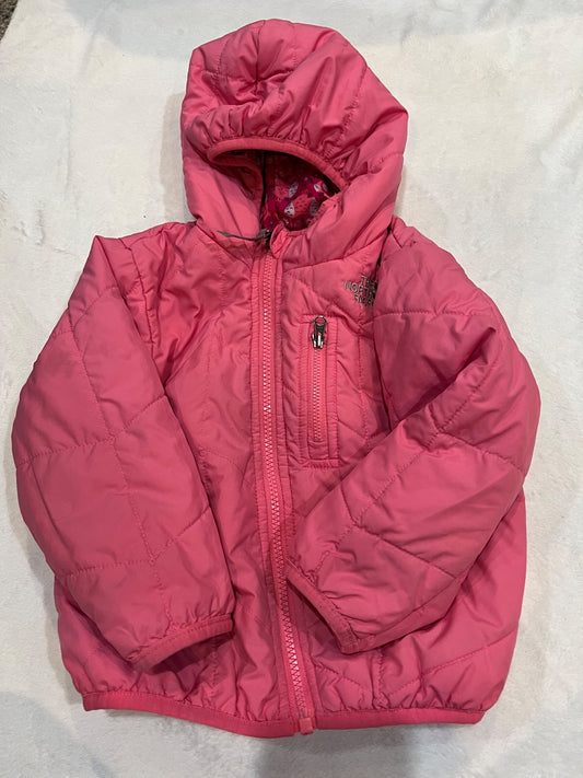 18-24 mth north face reversible puff jacket- owls/pink, Kids 24 Month (18-24M)