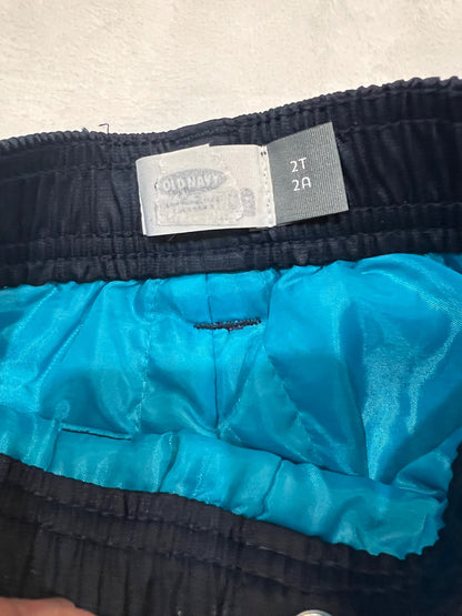 2T NWOT old navy lined shell pants , Kids 2T