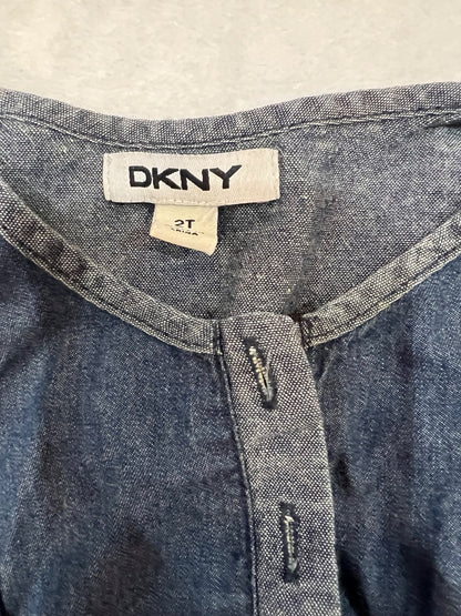 2T dkny denim dress , Kids 2T