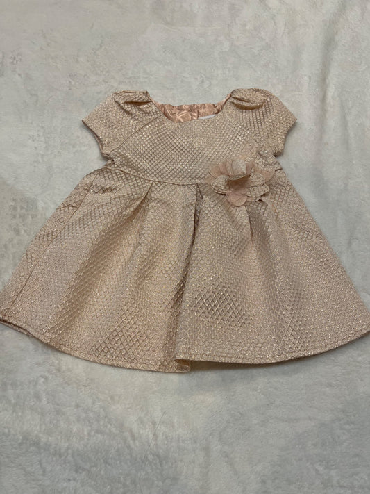 2T children place dress shimmer pink /rose-EUC, Kids 2T