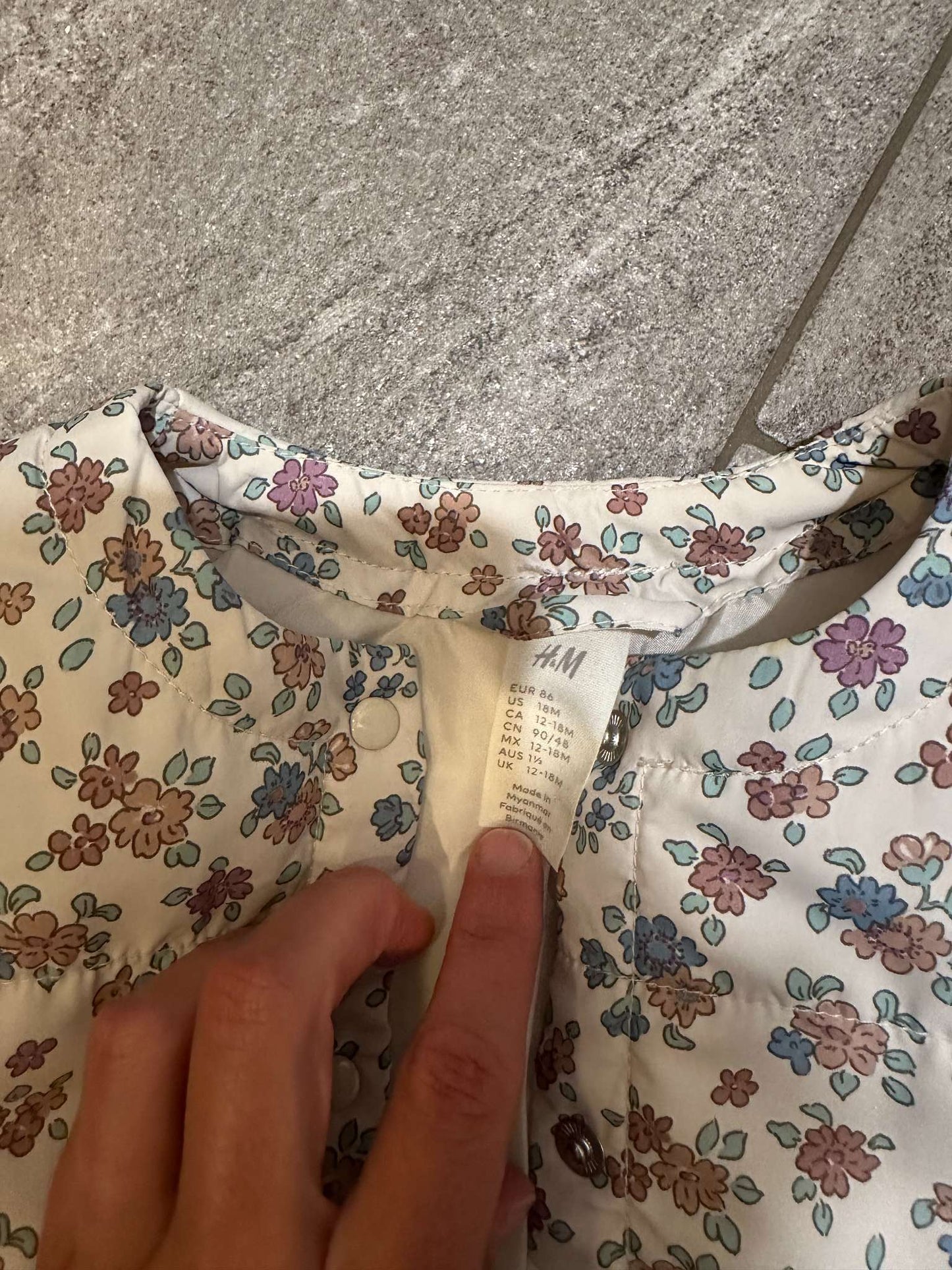 H&M Girls Jacket, Kids 18 Month (12-18M)
