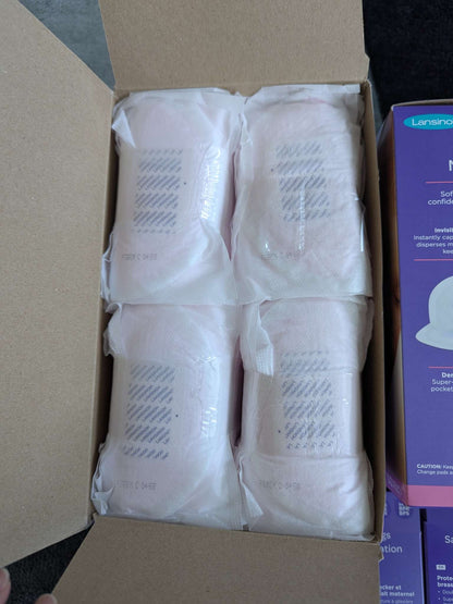 Brand New Lansinoh Disposable Nursing Pads and Breastmilk Storage Bags Bundle, NWT, MSRP $60