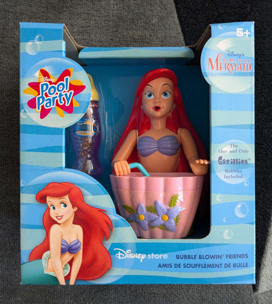 Brand New Disney's Little Mermaid Bubble Machine, NWT, MSRP $20