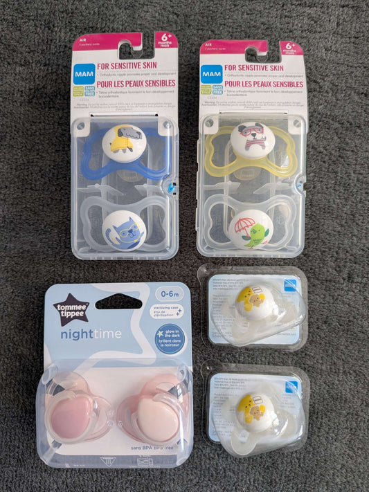 Brand New Pacifiers Bundle, NWT, MSRP $35