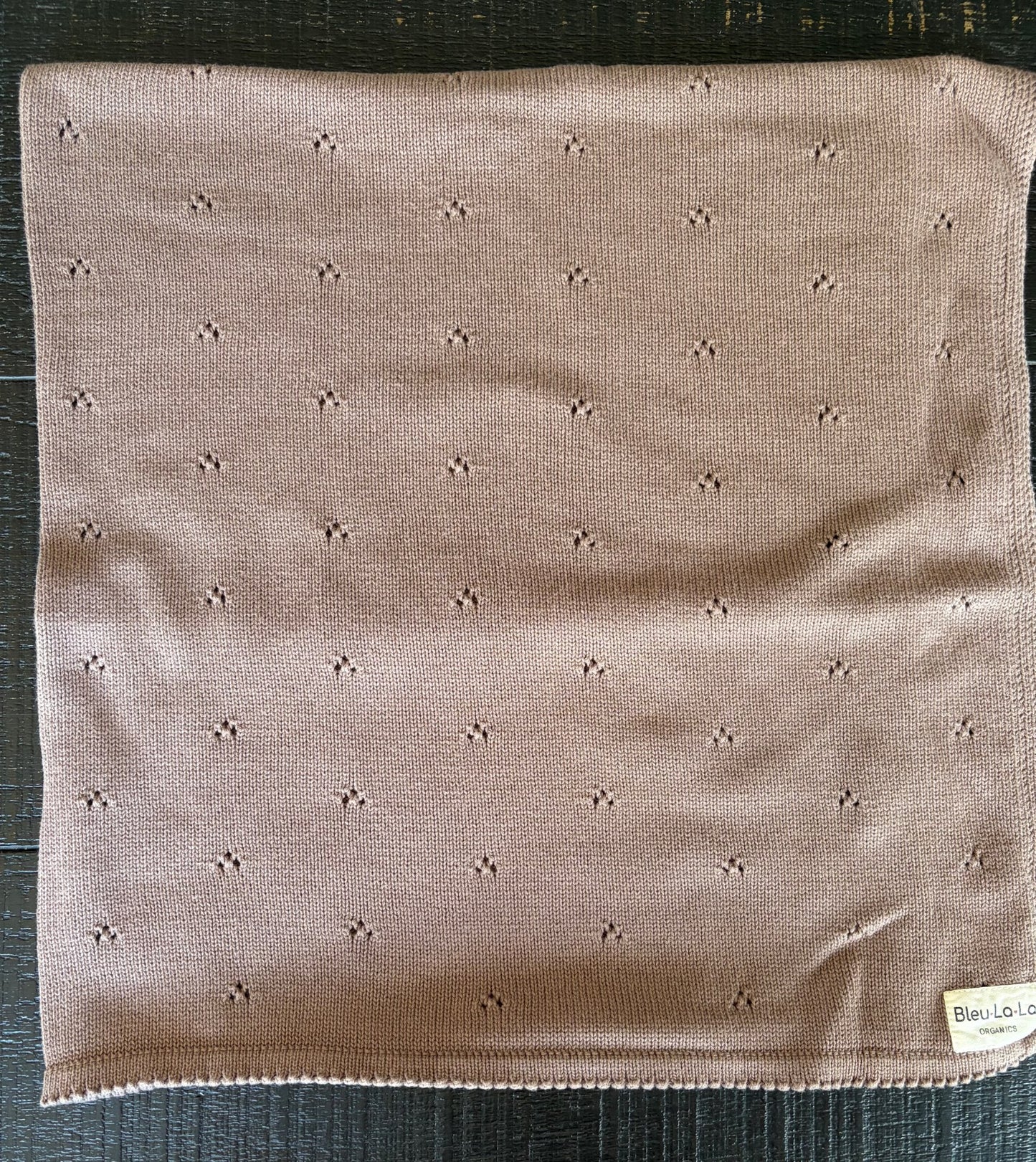 Bleu La La Organics Baby Blanket