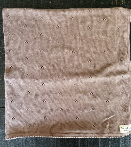 Bleu La La Organics Baby Blanket
